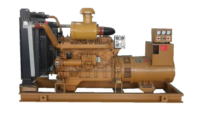 峨眉山上柴250kw大型柴油二手发电机组